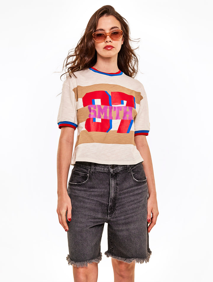 Varsity 07 Cropped T-shirt