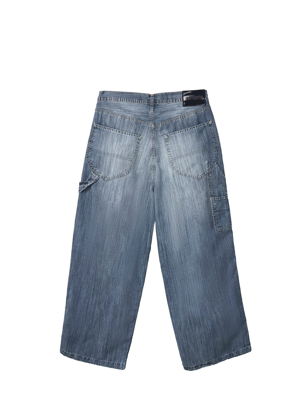 Carpenter low-rise wide-leg jeans