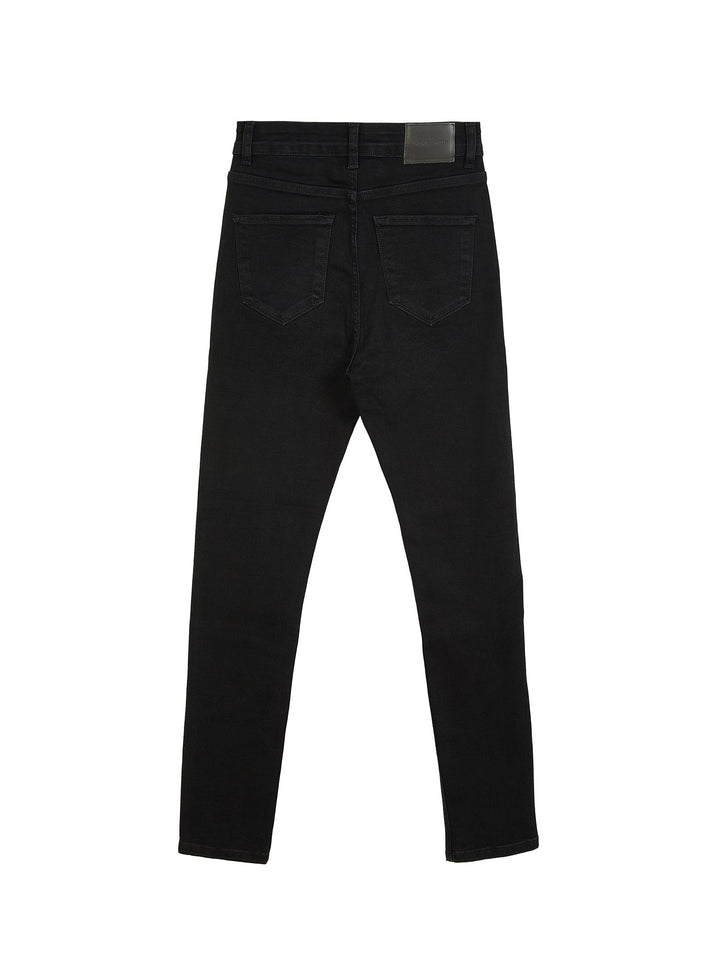 High-rise skinny jeans