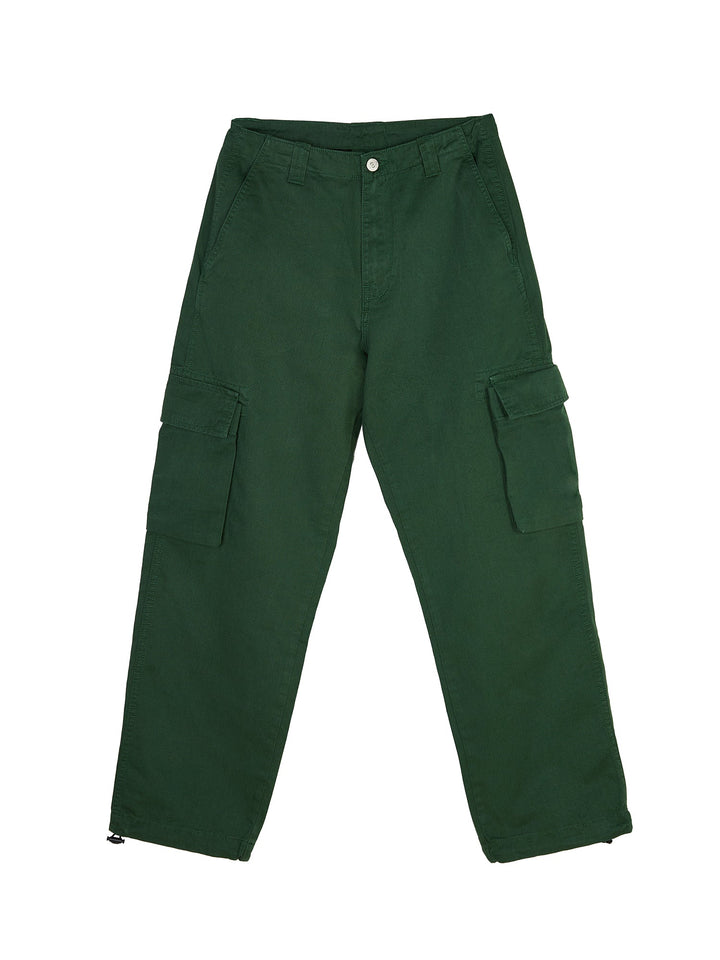 Low-Rise Straight Cargo Pants