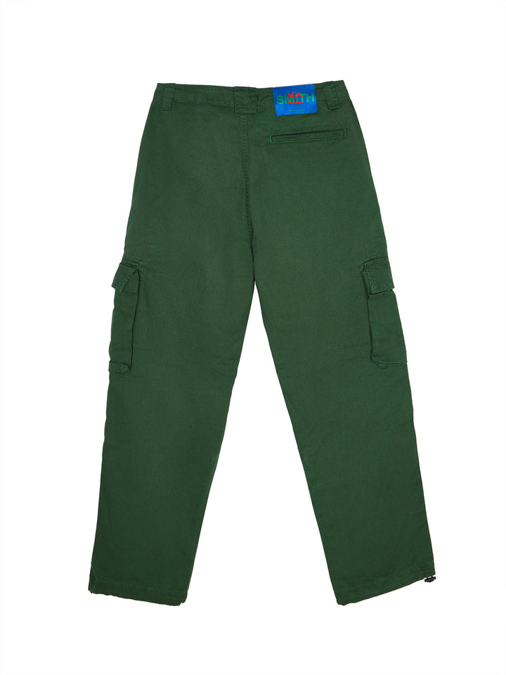 Low-Rise Straight Cargo Pants