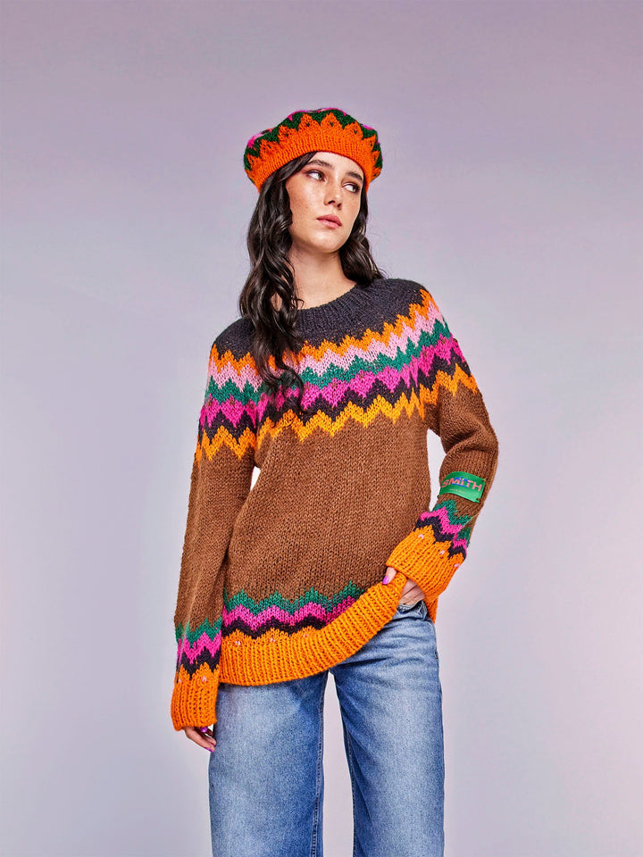 Carnavalito Hand Knitted Sweater