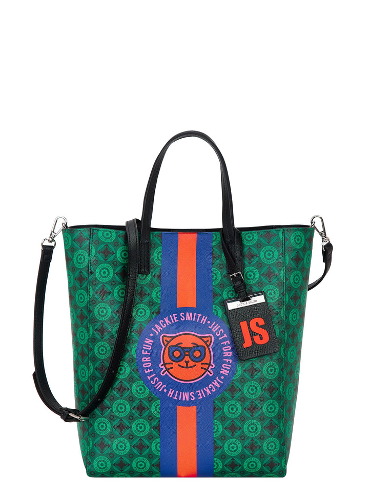 Monogram shopping bag